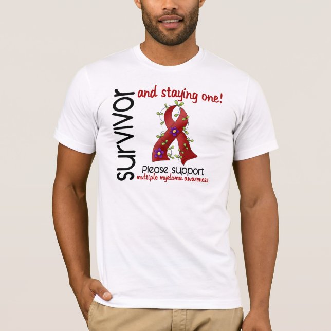 Survivor 9 Multiple Myeloma T-Shirt (Front)
