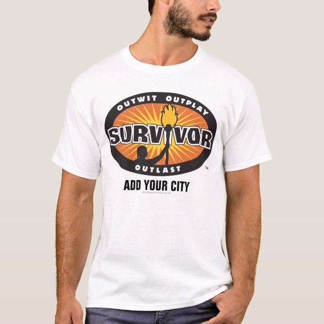 Survivor / Add Your City T-Shirt (Front)