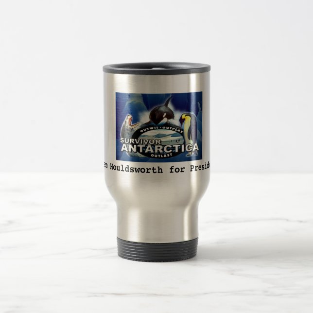 Survivor Antarctica Travel Travel Mug (Center)