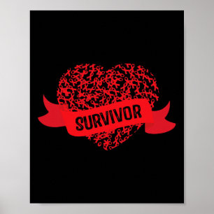Survivor Blood Cancer Awareness  Poster