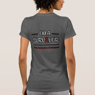 Survivor...Brain Aneurysm T-Shirt