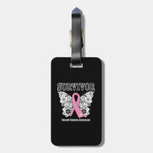 SURVIVOR - Breast Cancer Butterfly