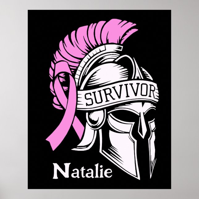 Survivor Breast Cancer  Poster (Front)