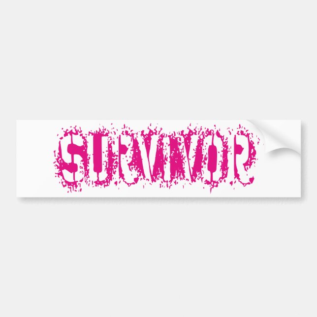 SURVIVOR BUMPER STICKER (Front)
