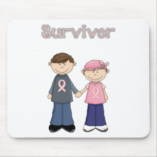 Survivor Cartoon Mouse Mat