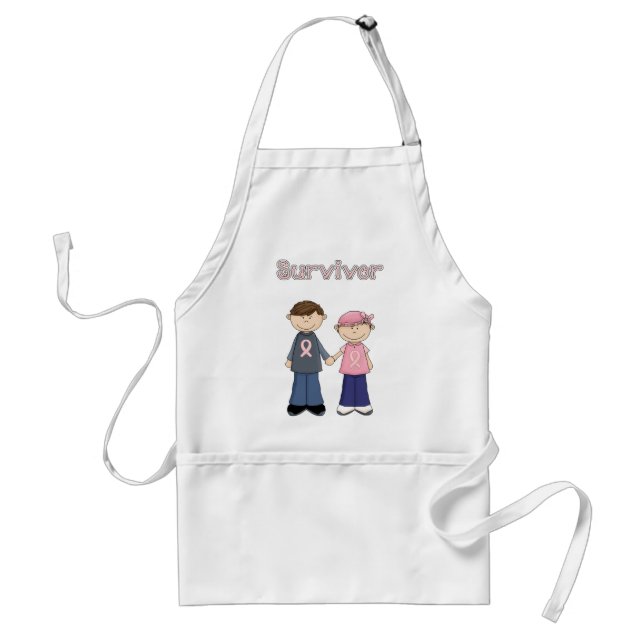 Survivor Cartoon Standard Apron (Front)