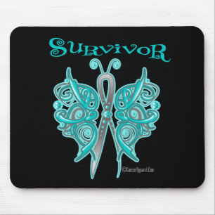 Survivor Celtic Butterfly - Ovarian Cancer Mouse Mat