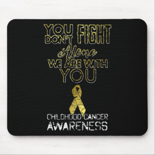 Survivor Childhood Cancer Childhood Cancer Awarene Mouse Mat