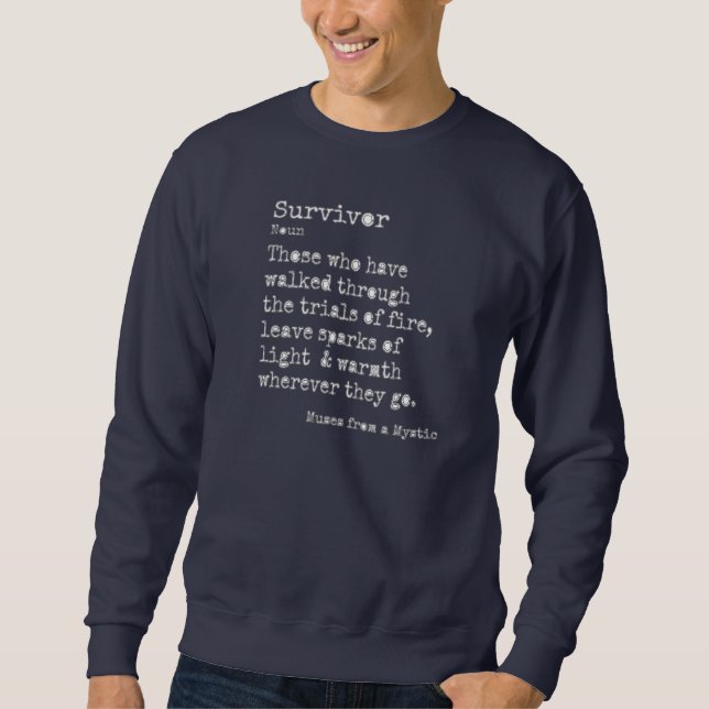 Survivor: Crew Neck  Sweatshirt (Front)