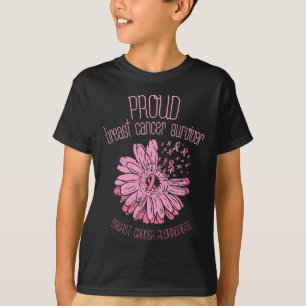 Survivor Daisy Pink Breast Cancer Awareness Gift T-Shirt