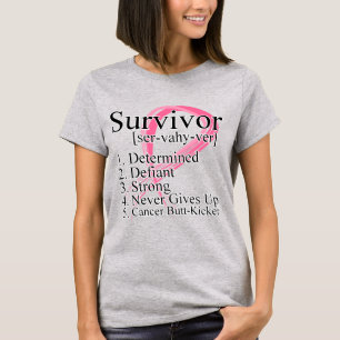 Survivor Definition - Breast Cancer T-Shirt