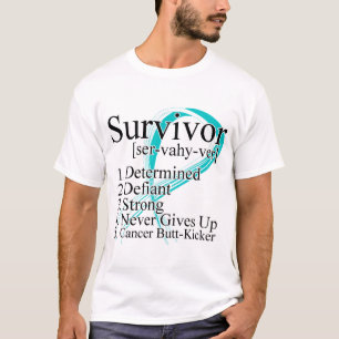 Survivor Definition - Cervical Cancer T-Shirt