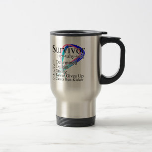 Survivor Definition - Thyroid Cancer Travel Mug