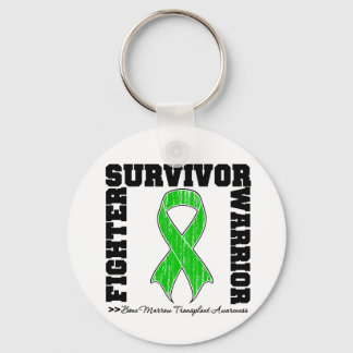 Survivor Fighter Warrior Bone Marrow Transplant Key Ring