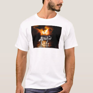 "Survivor" Grey Wolf Gifts T-Shirt