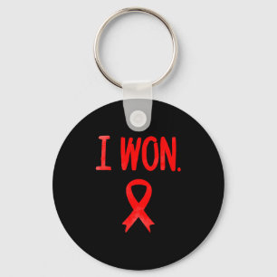 Survivor Heart Disease Warrior I Won Heart Disease Key Ring
