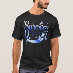 Survivor Huntington's Disease Awareness Butterfly T-Shirt