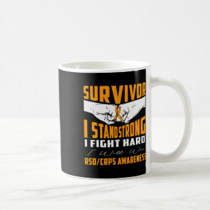Survivor I Stand Strong Rsd Crps Awareness Coffee Mug