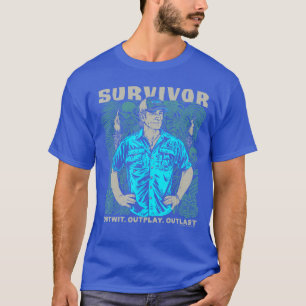 Survivor Jeff Outwit Outplay Outlast Officially Li T-Shirt