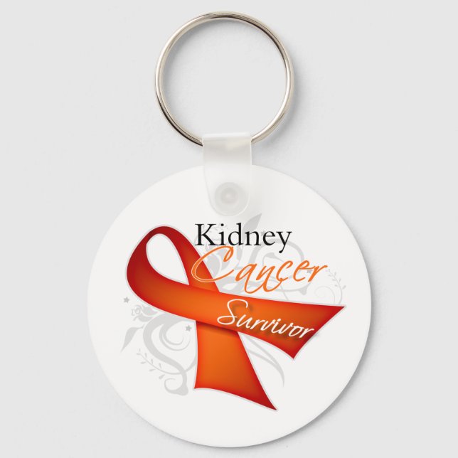 Survivor - Kidney Cancer Key Ring (Front)