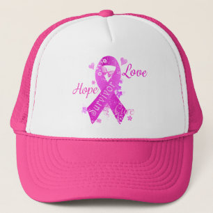 Survivor Love Hope Cure Trucker Hat
