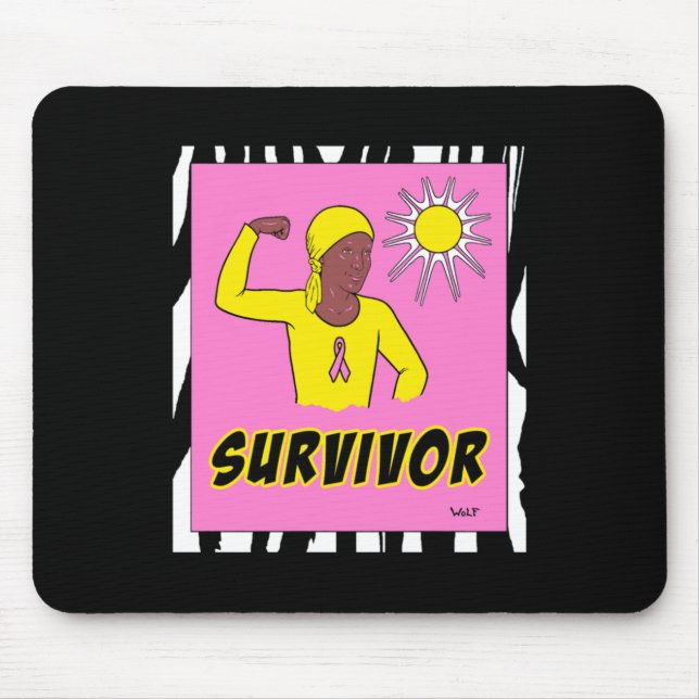 Survivor  mouse mat (Front)