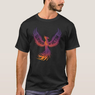 Survivor, Not Victim Phoenix Cancer Domestic Viole T-Shirt