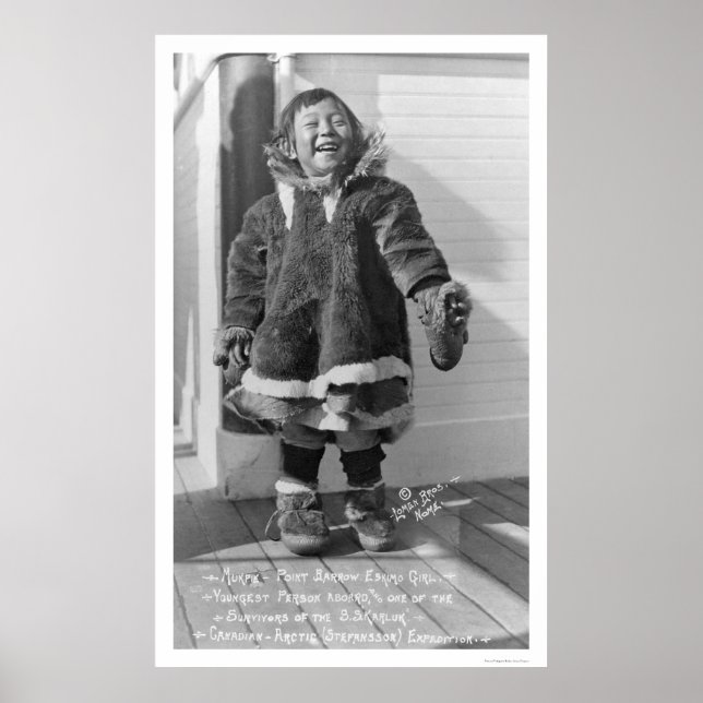 Survivor of Karluk Disaster 1914 Poster (Front)