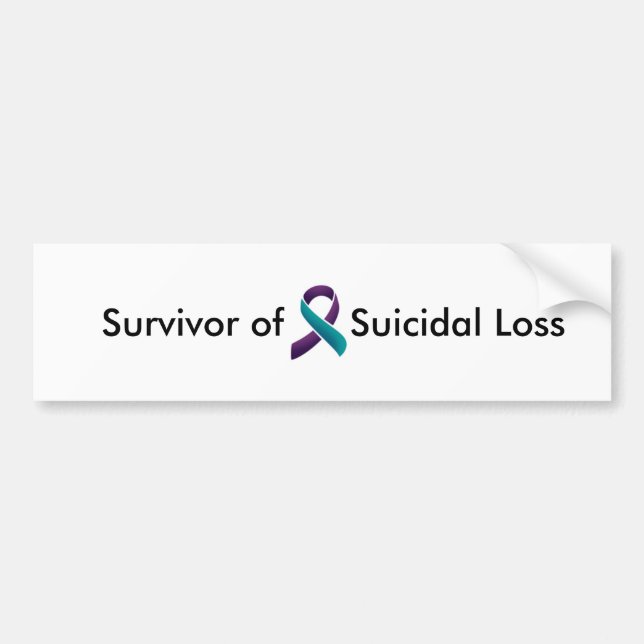 Survivor of Suicidal Loss Bumper Sticker (Front)