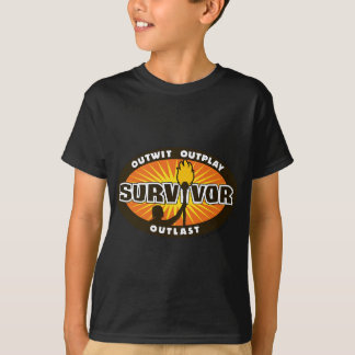 Survivor Outwit, Outplay, Outlast Logo T-Shirt