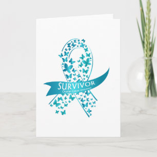Survivor Ovarian Cancer Awareness Card
