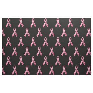 Survivor Pink Ribbon Fabric