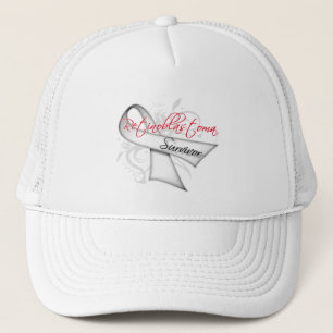 Survivor - Retinoblastoma Ribbon Trucker Hat