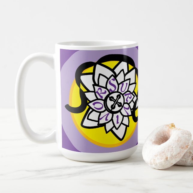 Survivor SR Logo Coffee Mug (With Donut)