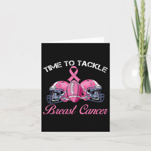 Survivor Time To Tackle Breast Cancer Awareness  Card