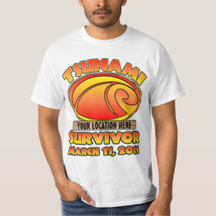 Survivor - Tsunami - Customise T-Shirt