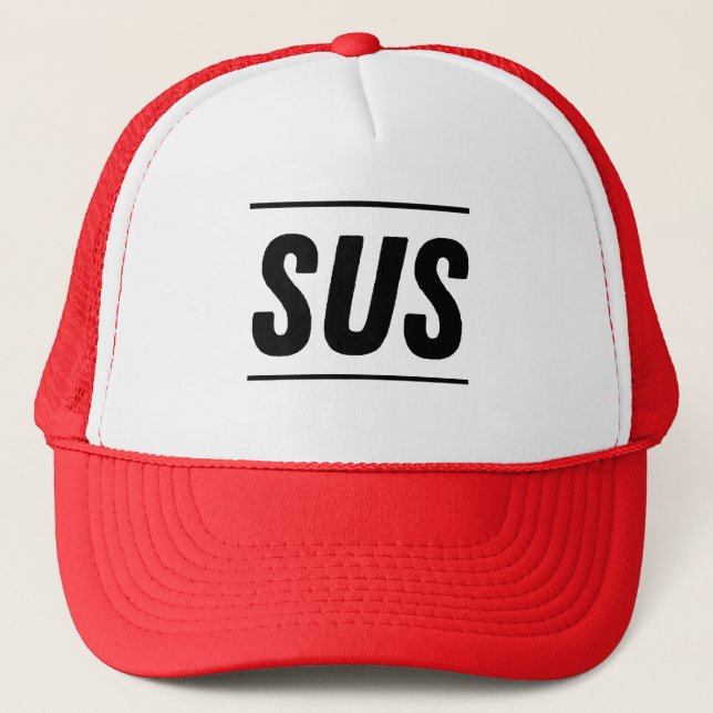 SUS - Casual Trucker Hat (Front)