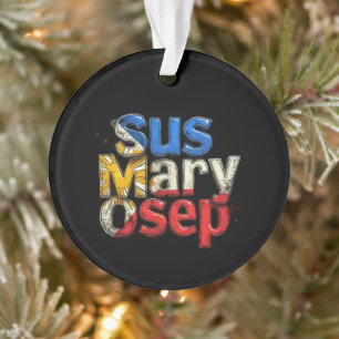 Sus Mary Osep Filipino Pride Customisable Ornament