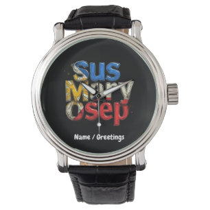 Sus Mary Osep Filipino Pride Customisable Watch