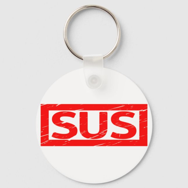 Sus Stamp Key Ring (Front)