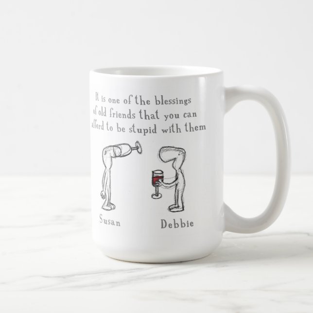 Susan and Debbie Coffee Mug (Right)