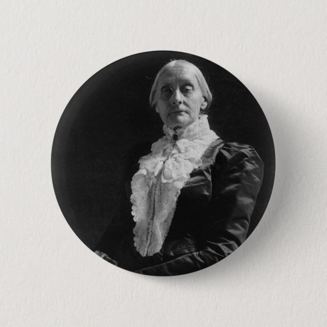 Susan B. Anthony 6 Cm Round Badge (Front)