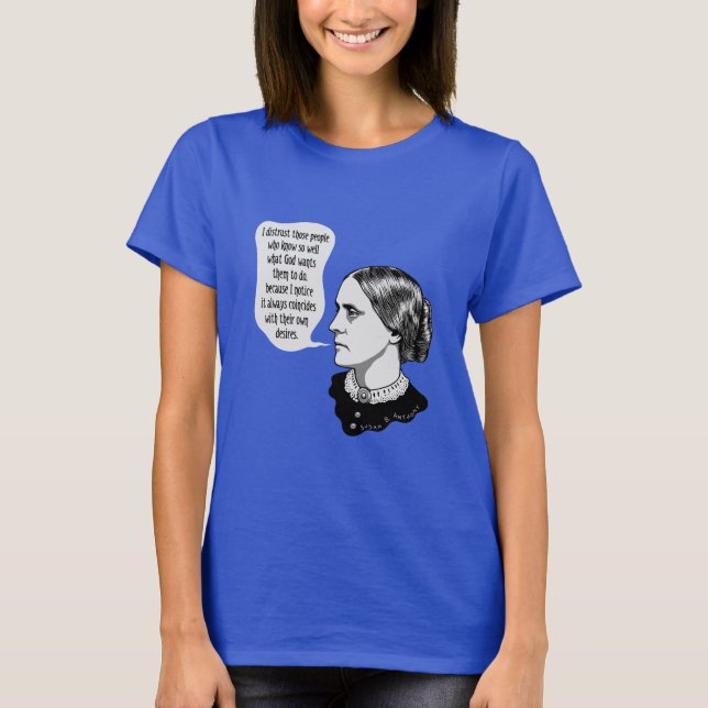 Susan B. Atheist T-Shirt (Front)