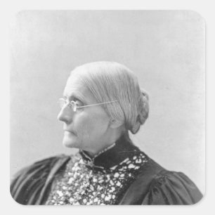 Susan Brownell Anthony  c.1890-1906 Square Sticker