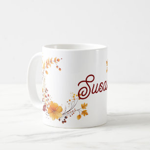 Susan, just for Susan floral design,  Coffee Mug