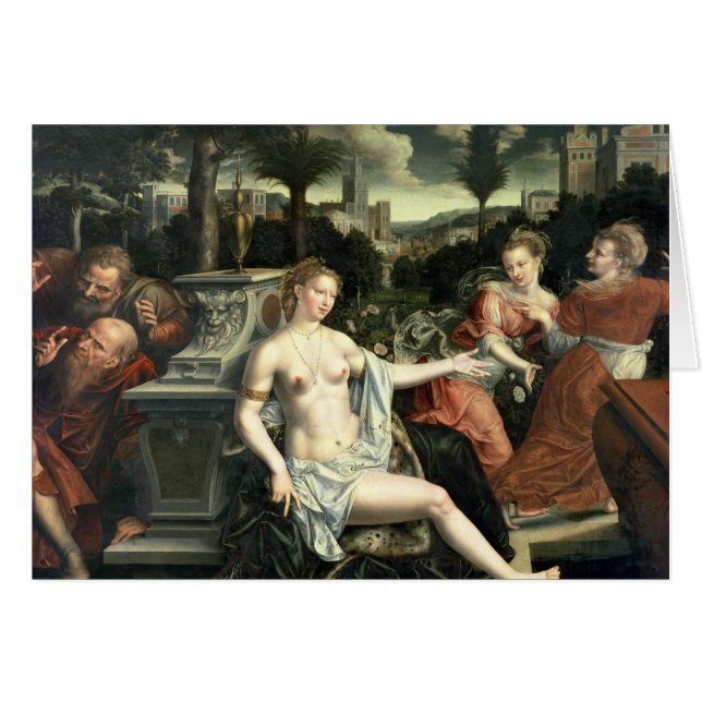 Susanna and the Elders, 1567 (Front Horizontal)