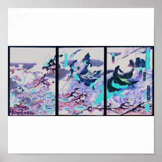 Susano slaying the Yamata-no-Orochi ca. 1870s Poster