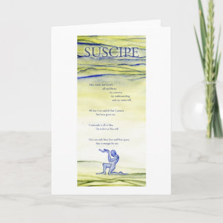 Suscipe (Prayer of St. Ignatius) Card
