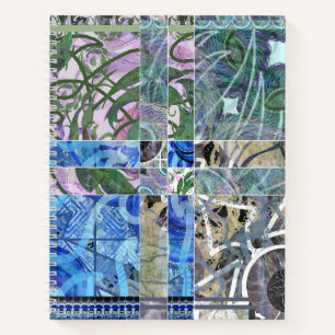 Susea Blu Studios Elemental Kaleidoscope Notebook