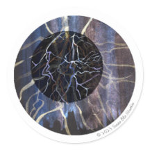 Susea Blu Studios Fire Sticker